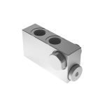 Double-acting pilot-operated check valves with bolt fitting